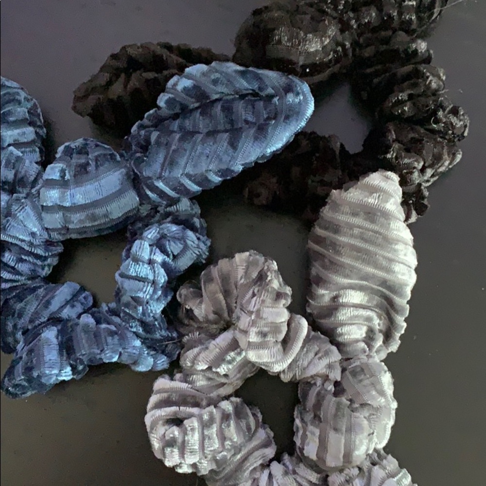 Pack of 3 bow tie scrunchies